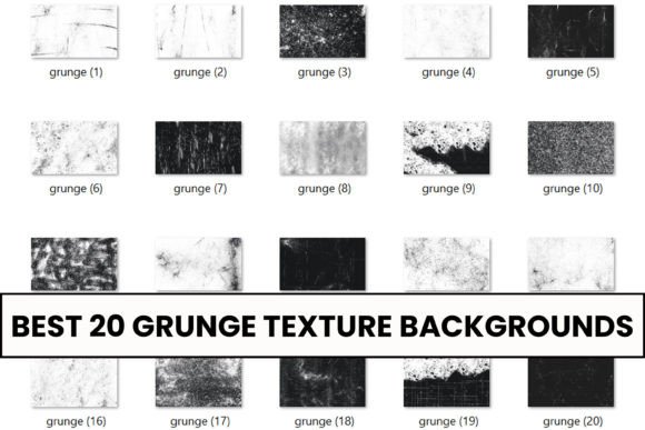 20 Grunge Texture Backgrounds: Add Authentic Depth to Your Designs