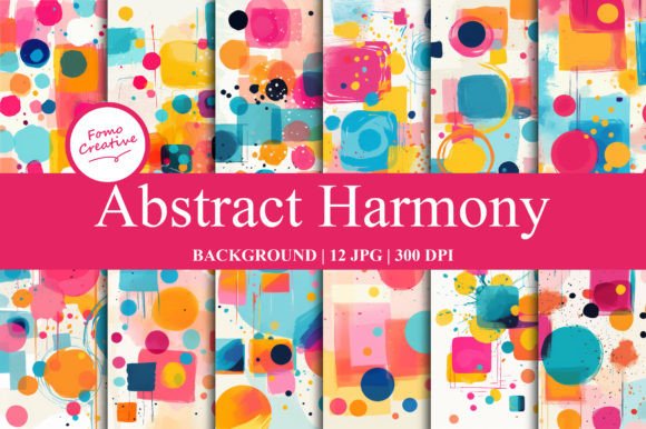 Abstract Harmony Backgrounds: Elevate Your Digital Designs