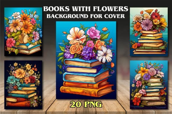 Books with Flowers Backgrounds: Elevate Your Visual Storytelling
