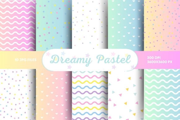 Dreamy Pastel Backgrounds: A Whimsical Foundation for Modern Design