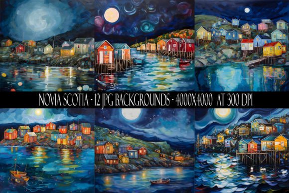 Novia Scotia Backgrounds: A Designer's Coastal Palette