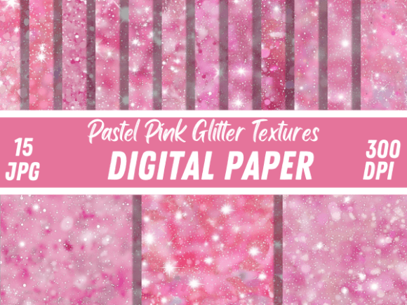 The Enduring Appeal of Pastel Pink Glitter Textures Backgrounds