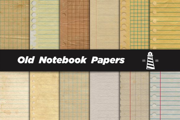 Timeless Texture: Working with Vintage Notebook Backgrounds